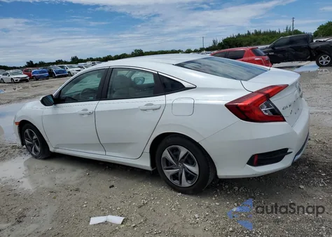 2021 Honda Civic Lx из США, поврежденный, VIN 2HGFC2F62MH536945